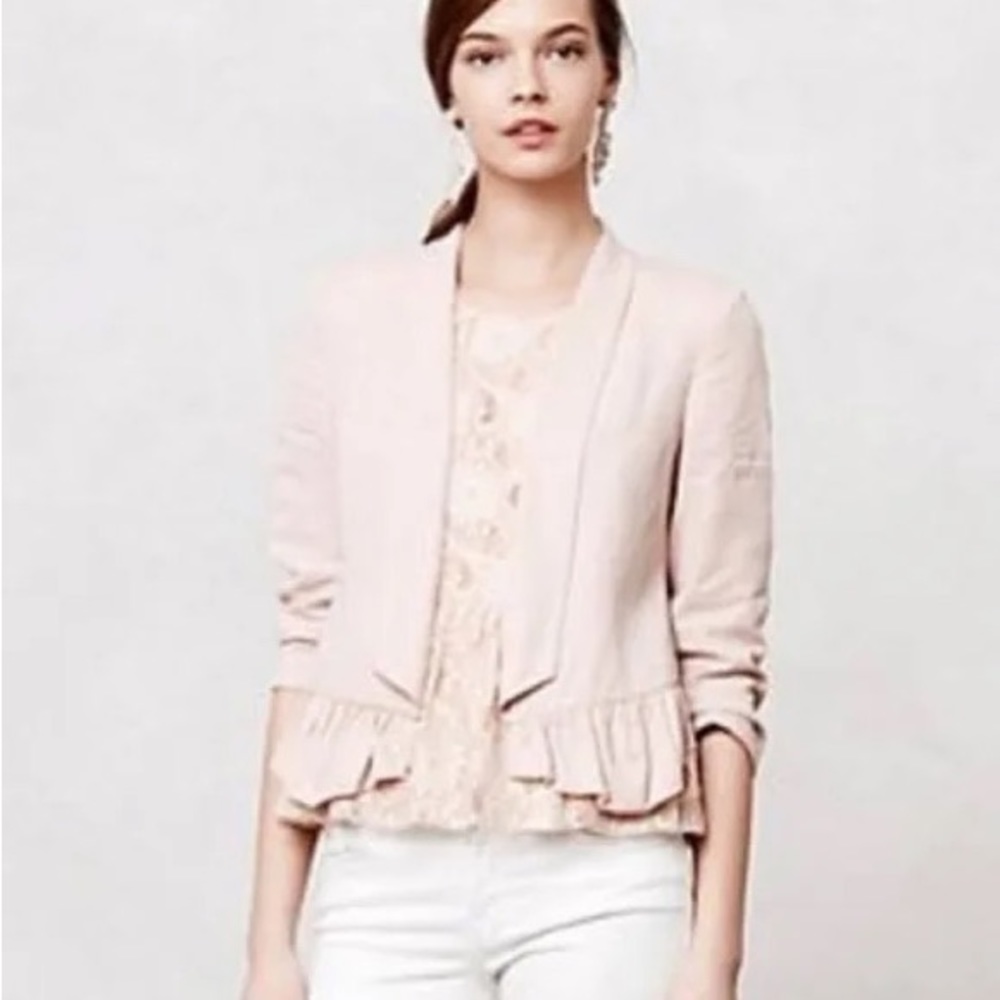 Anthro feminine blazer